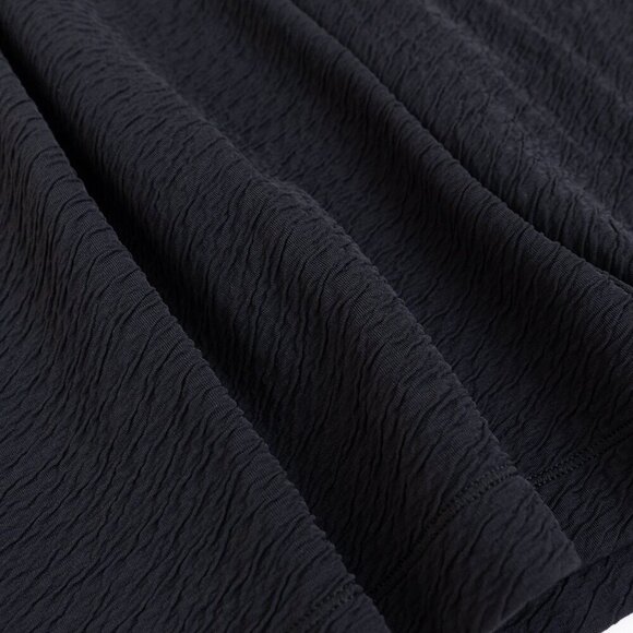 Lululemon Can You Feel The Pleat Crop Capri Pants Wide Leg 21" Black - Picture 11 of 12